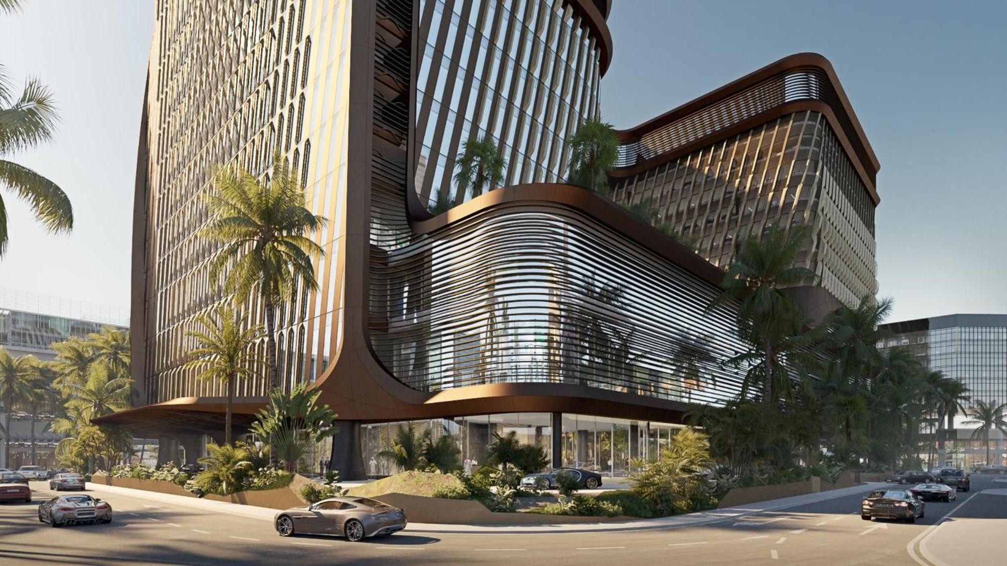 Mandarin Oriental Downtown, Dubai Hotell Exteriör bild